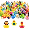 Assortment Rubber Duck Toy Baby Bathing Toys Duck Shower Squirt Toys Summer Beach and Pool Activity Gift For Children 1