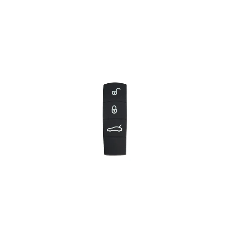 For Porsche Boxster Cayenne Cayman Macan Panamera 911 Car Remote Key Button Replacement Silicone Key Button Pad