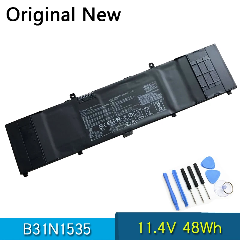 

NEW Original B31N1535 Laptop Battery For ASUS ZenBook UX310UA UX310UQ UX410 UX410UA UX410UQ U4000U U400UQ RX310U RX410U 48Wh
