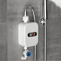 Chauffe-eau instantané pour douche 220V Robinet de salle de bain Prise EU Chaud 1