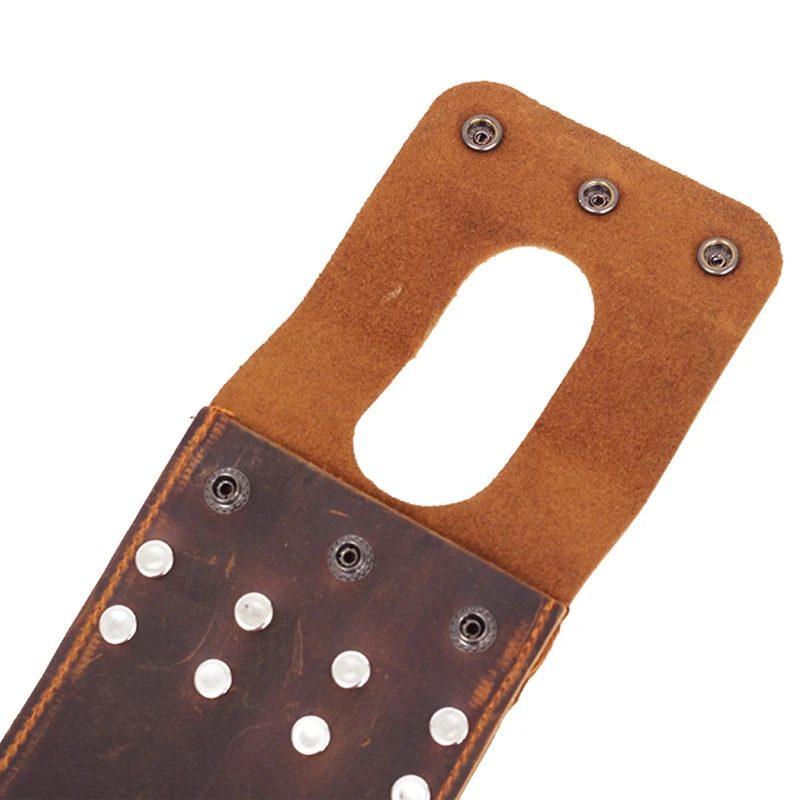 Cowhide Archery Quiver Arrows Pocket Archery Back Pouch Quiver Arrows Storage Hip Archery Pocket Quiver 5