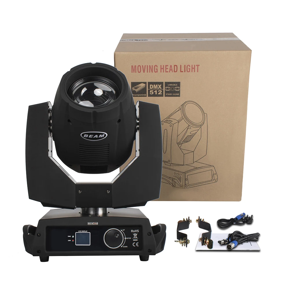 BEAM 230w ライティング機材 2台セット 2pcs 7r 230w Beam Moving Head Light Dmx512 Touch Screen For