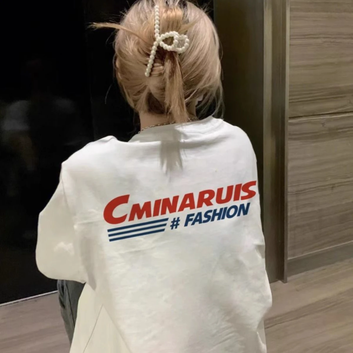 Рисунок 2 - Летняя Корейская Ретро белая футболка