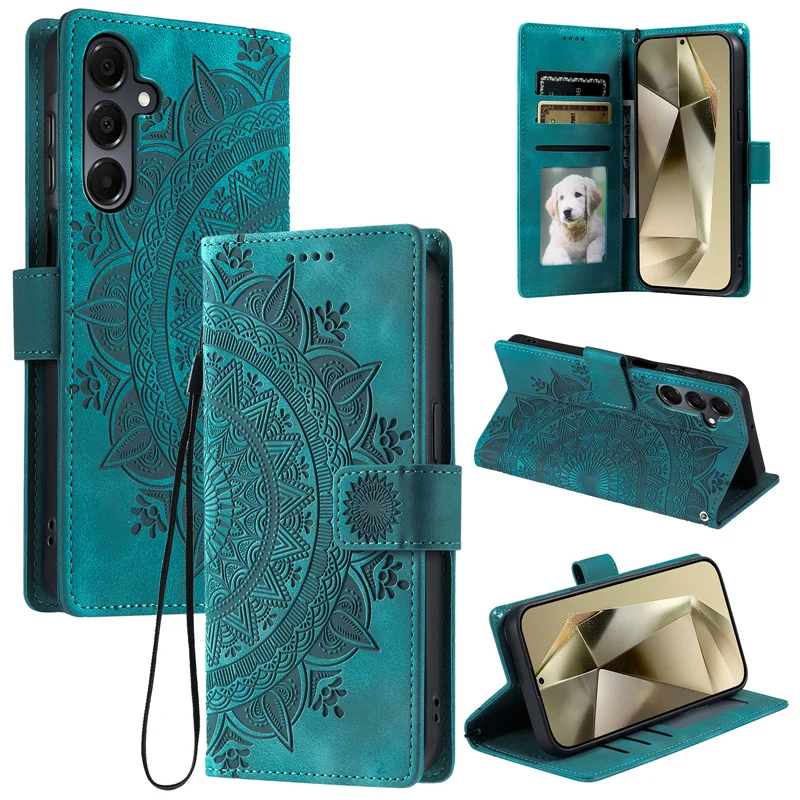 Premium Flip PU Leather Wallet Phone Case with Card Holder Cover
