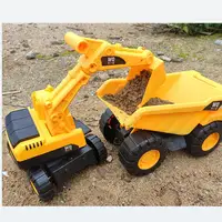 Toy Car Large Size City Construction Engineering Vehicle Children Excavator Truck Sand Digging Toys Kids Toy Gift For Birthday 1