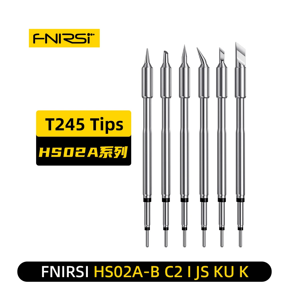 Enhanced Soldering Tip for FNIRSI HS02 Series - Premium Replacement for DWS-200 Station Accessories