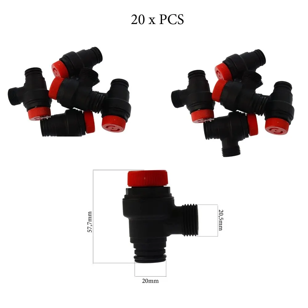 710071200-Sostituzione Valvola Di Sicurezza Caldaia Per Baxi Eco, Fourtech, Main Four - (20 Pezzi)