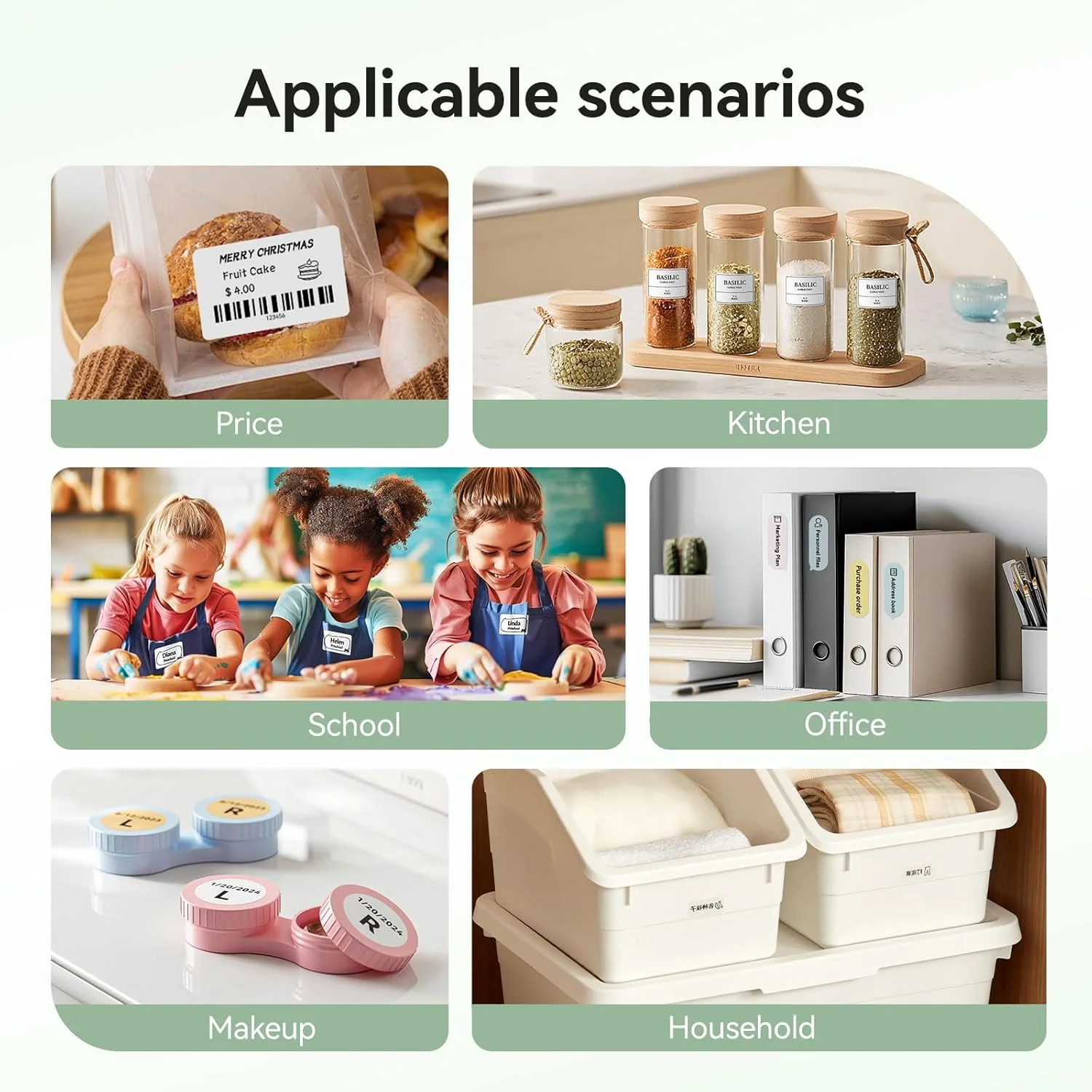 203/300DPI NiiMbot B21 B21-Pro B1 Mini Thermal Printer Wireless Barcode Label Maker Bluetooth Portable Adhesive Sticker Labeller