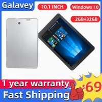 Big Sales 10.1 Inch Windows 10 Tablet 32bit Intel Z8350 1280x800 HD Pixel 2GB RAM 32GB ROM 6000mAh Dual Camera DHMI 2xUSB Port 1
