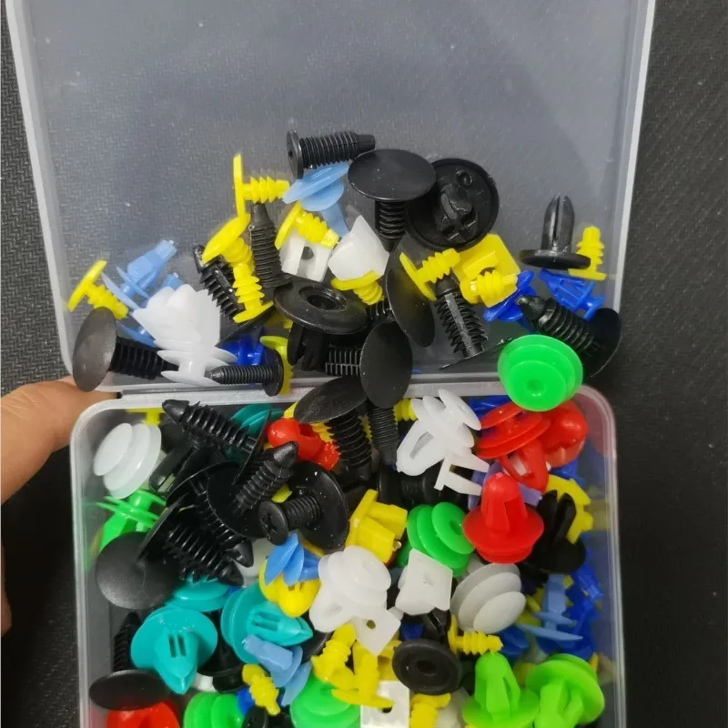 100 Pz Universale Misto Auto Fissaggio Auto Paraurti Clip Fermo Per Renault Clio Megane 2 3 4 Duster Captur Scenic 2 Logan Koleos