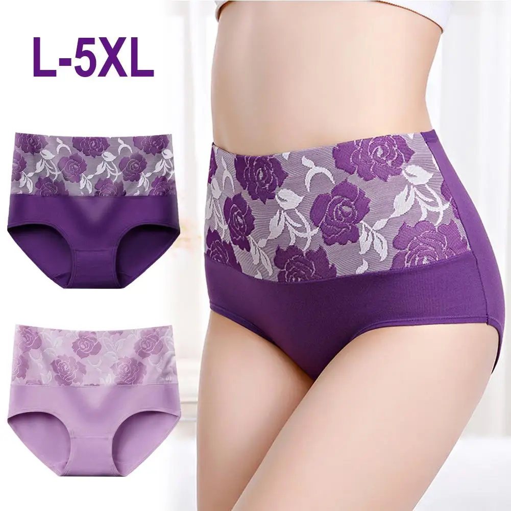 

1pc Women's Panty Cotton Comfortable Breathable Incontinence Underpants Panties Female High-waisted Menstrual Briefs C1a5