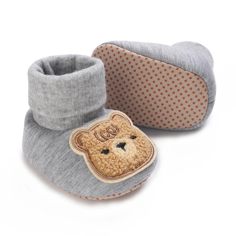 Neue Schnee Baby Booties Schuhe Baby Junge Mädchen Schuhe Krippe Schuhe Winter Warme Baumwolle Anti-slip Sohle Neugeborenen Kleinkind erste Wanderer Schuhe – Detail 33