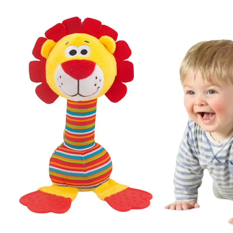 

Newborn Animal Rattle Toys Sensory Toys Toddler Rattle Developmental Toy Newborn Rattle Teething Rattle Educational Toys With