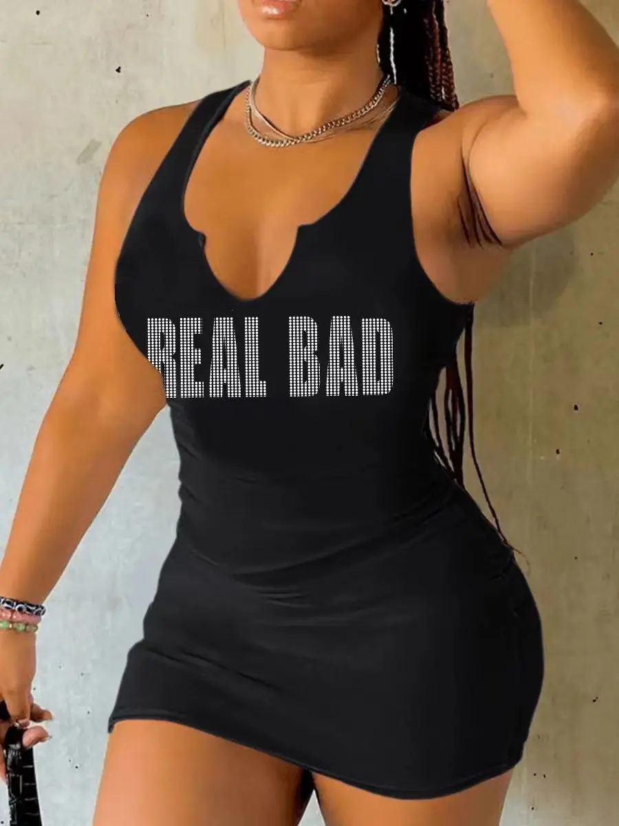 

Women's Dresses Sleeveless Gym Backless Jumpsuits Casual Bodysuits Bodycon Tank Tops Sportswear