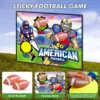 VATOS Rugby Football Toss Target Games with 2 Soft Footballs Indoor Outdoor Hanging Football Goal Throw Game Toy for Boys Girls 2