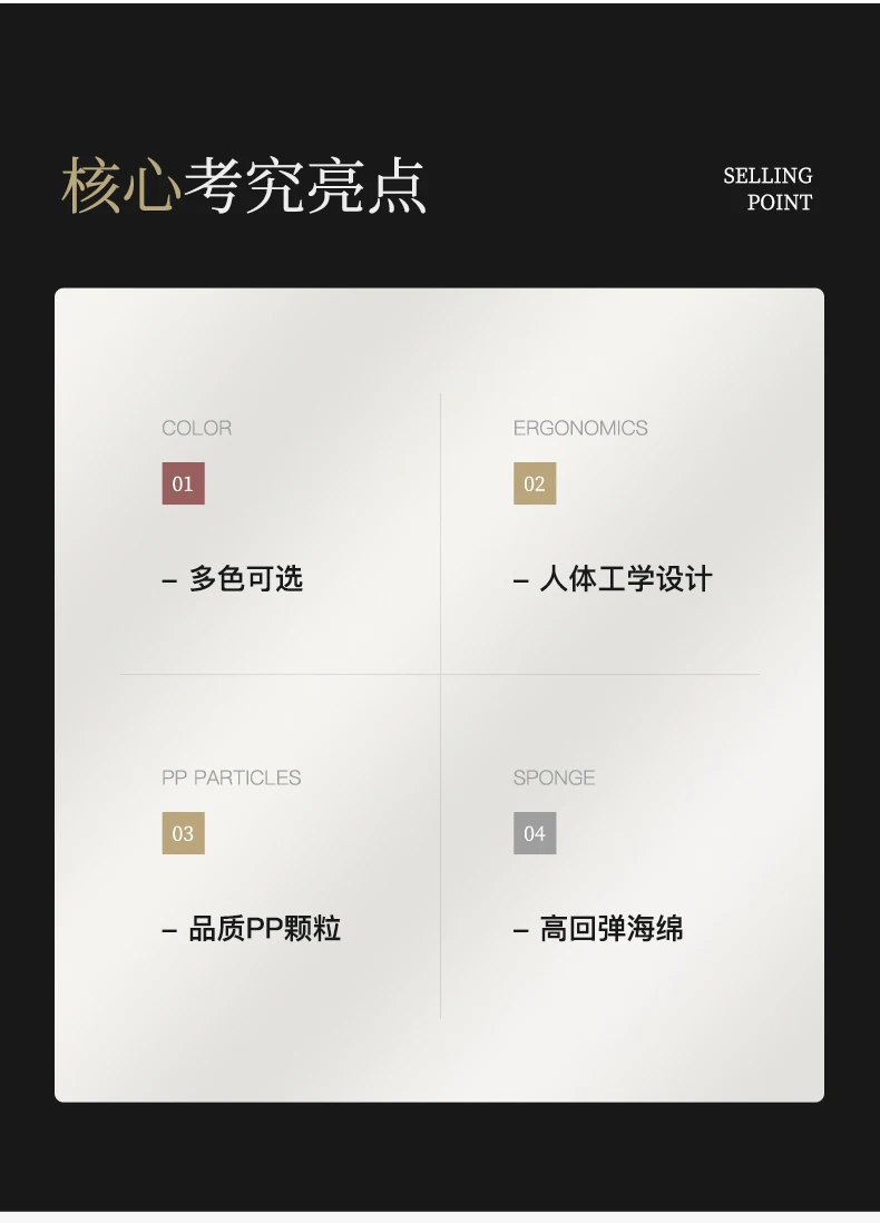 Description Picture 4 of itemLuxury Designer Office Chair Lift Swivel Nordic Luxury Cushion Office Chair Gaming Wheels Silla De Gamer Office Furniture