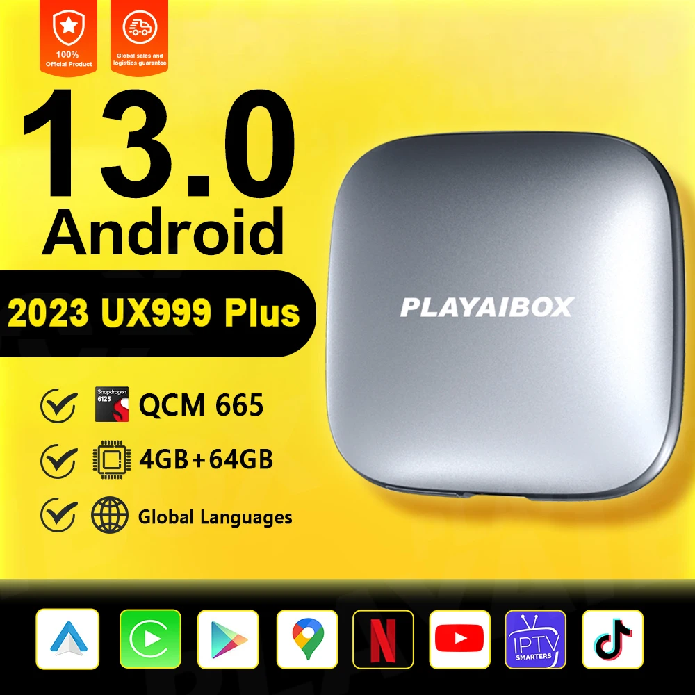 Carplay Netflix Iptv Spotify Tv Box Android Auto Wireless Carplay Ai