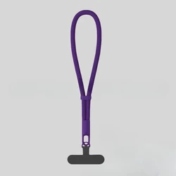 Universal Adjustable Phone Wrist Strap with Self - Locking Anti - Drop Design in Durable Polyester - Other (PURPLE)