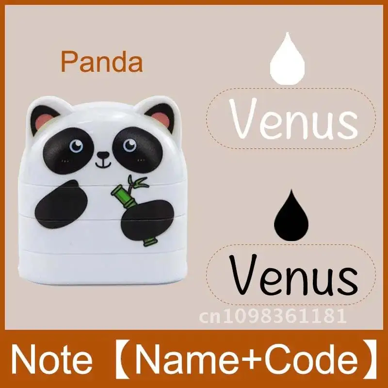 Custom-Made Stamp School Baby Boys Girls DIY Toys For Children Sticker Name Seal Student Clothes No Fade Security