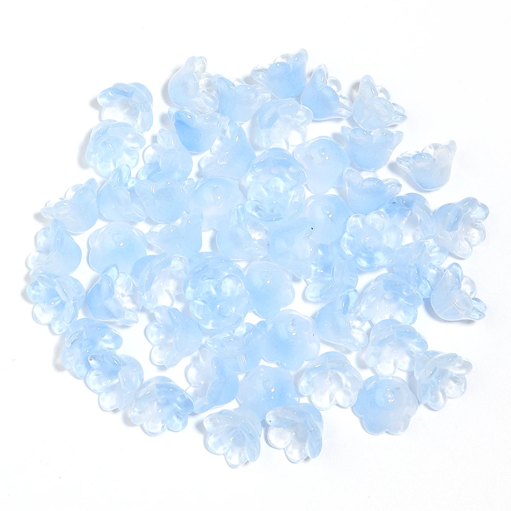 100 Pcs Accessoires Bijoux Muguet Émaillé Voyage Perles D