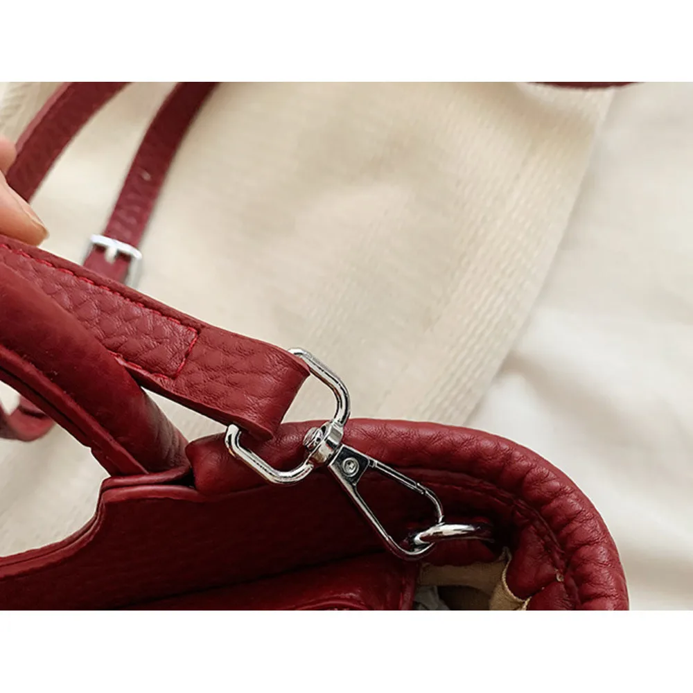 Hand held bucket for women 2024 new Korean version Instaram trendy fashion versatile shoulder simple niche crossbody_voghion.com