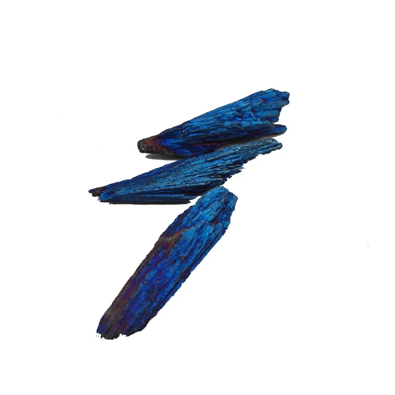 5-10g Raw Natural Rainbow Kyanite Titanium Quartz Crystal Cluster VUG Peacock Feather Mineral Specimen Healing Stone Home Decor 6