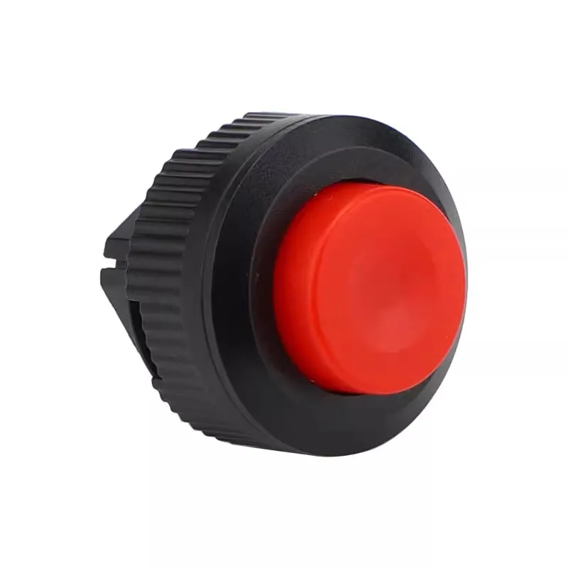 Small round button Key switch DS-500 press open lockless self-reset hole 14mm