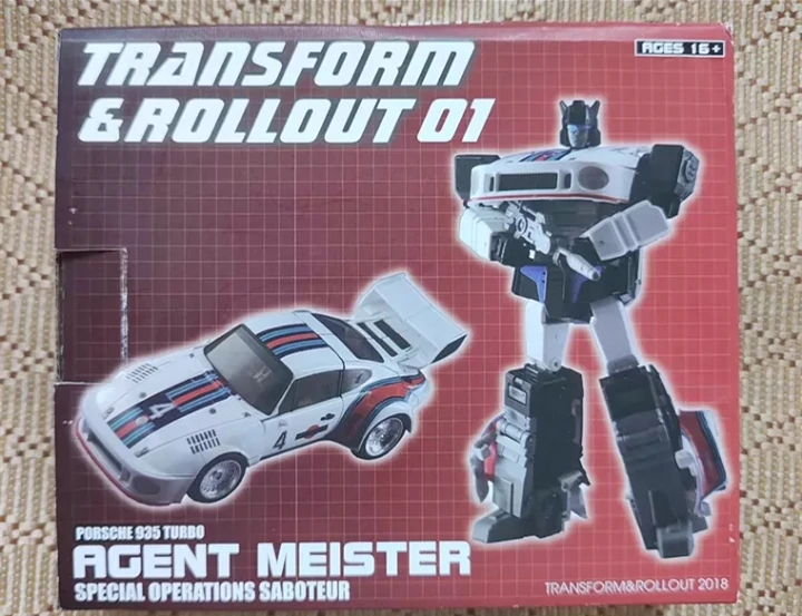 Takara Tomy - TRANSFORM&amp;ROLLOUT TR01 AGENT MEISTER 非正規 おもちゃ：TR-01 (Hova)Agent Meister レビュー | 雑レビューブログ