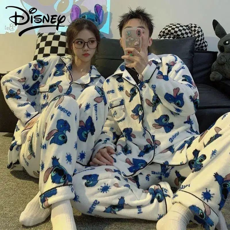 Peluche Pijamas De Stitch Para Hombre De Stitch Pijamas De Peluche