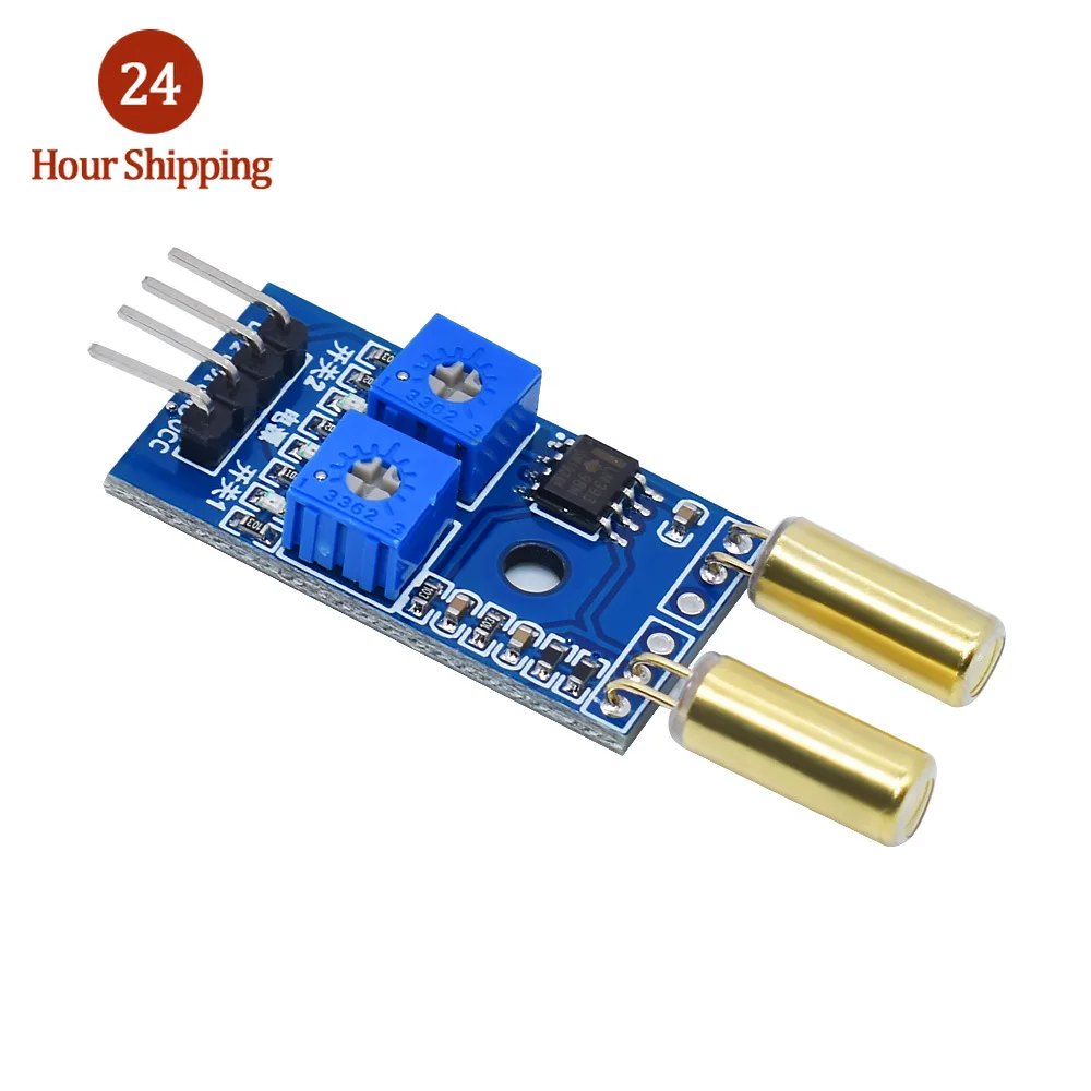 2 Channel Output Tilt Slant Angle Sensor Relay Module Golden SW520D ball switch tilt sensor module For arduino