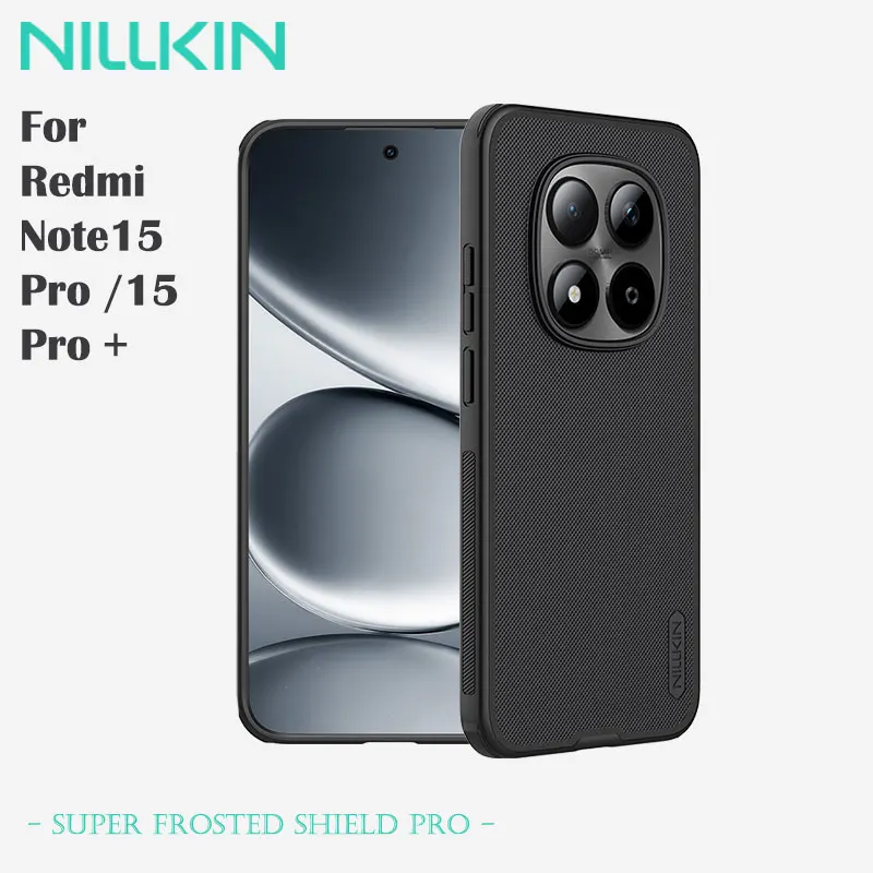 NILLKIN Frosted Shield Case with Military-Grade Protection, Magnetic Charging, and Anti-Yellowing Features