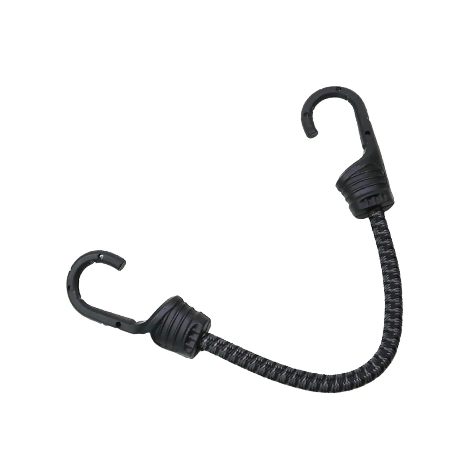 Bicycle Bungee Cord Elastic Strap Multipurpose with Hooks Lightweight Luggage Rope Cord for Outdoor Hiking Riding Cycling Biking