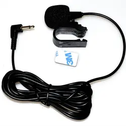 High - Quality Stereo Car Audio Microphone with 3.5mm Clip Jack Plug (Car mounted)
