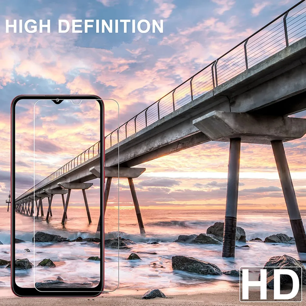 Universal 6-in-1 Clear Tempered Glass Screen Protector with 9H Hardness