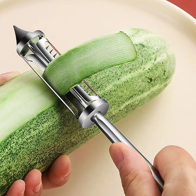 

3 in 1/5 in 1Fruit and Vegetable Peeler,Kitchen Accessories,Alloy Sharp Peeler Potato Carrot Grater Peeler Kitchen Gadget