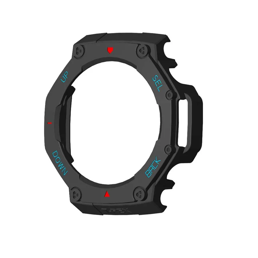 Hard PC Protective Case For Amazfit T-rex 3 Smart Watch Cover Shell Frame Bumper For Huami Amazfit T Rex 3 Protector Accessoies watch accessories,watch case,watch protective case,watch cover,watch protective cover,bumper protective case