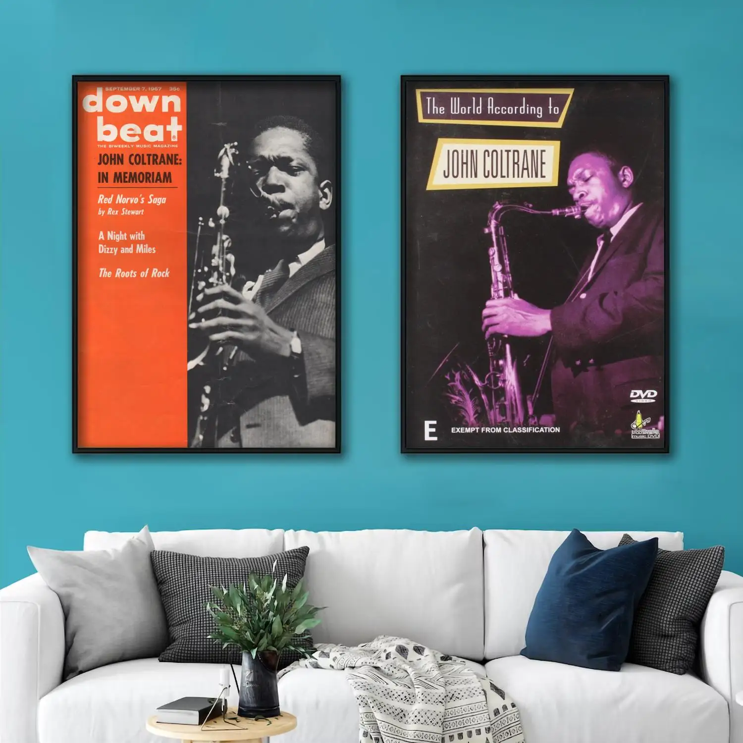 

john coltrane Composer Decorative Canvas Posters Room Bar Cafe Decor Gift Print Art Wall Paintings