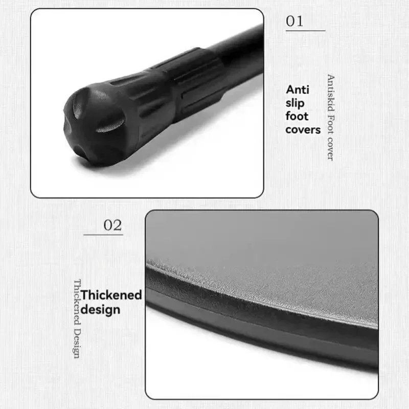 طاولة شاي طاولة مستديرة مع حامل مصباح للتخييم مرتف...