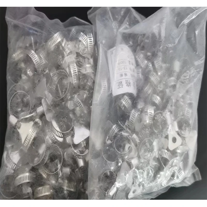 5pcs/Stainless Steel Worm Drive Hose Clip Fuel Hose Water Hose Clip Fish Tank Hose Clip Home Faucet Garden Hose Clip 6