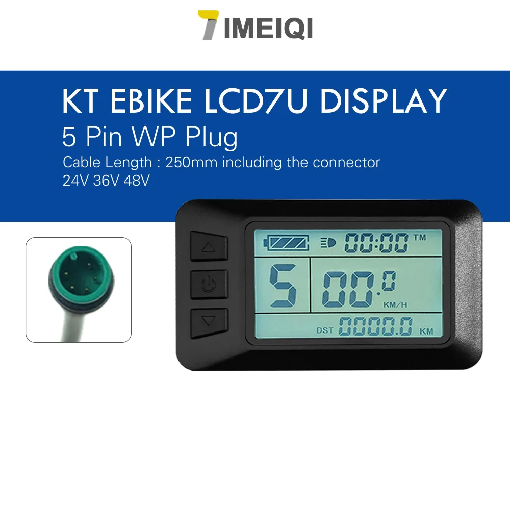 電動自転車用LikeBike電動自転車用LCDディスプレイ,防水,smプラグ付き