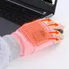 Electric USB Rechargeable Heated Gloves Fingerless Winter Hand Warmer Unisex Smart Touchscreen Fast Heating Gloves 4