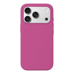 Original Premium Liquid Silicone Phone Case - Anti - Drop, Slim Protective Cover with Skin Feel Finish - iPhone 15 (Pitaya)
