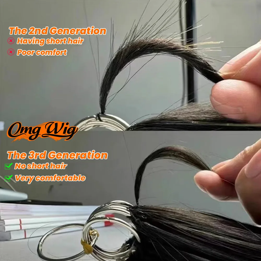 The 3rd Generation Afro Kinky Curly Feather Crochet Hair Extensions 100% Human Hair Reusable Upgrade Kinky Coily Crochet Hair 6