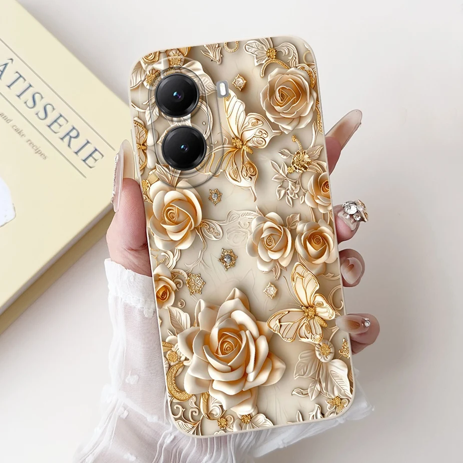 Cute Cat Grid Pattern Soft Silicone Phone Case Cover