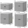 Quilt Storage Bag Lids Closet Organizers Bedding Blanket Pillow Clothes Packing  Bag  Basket Travel Capacity Storage Containers 5