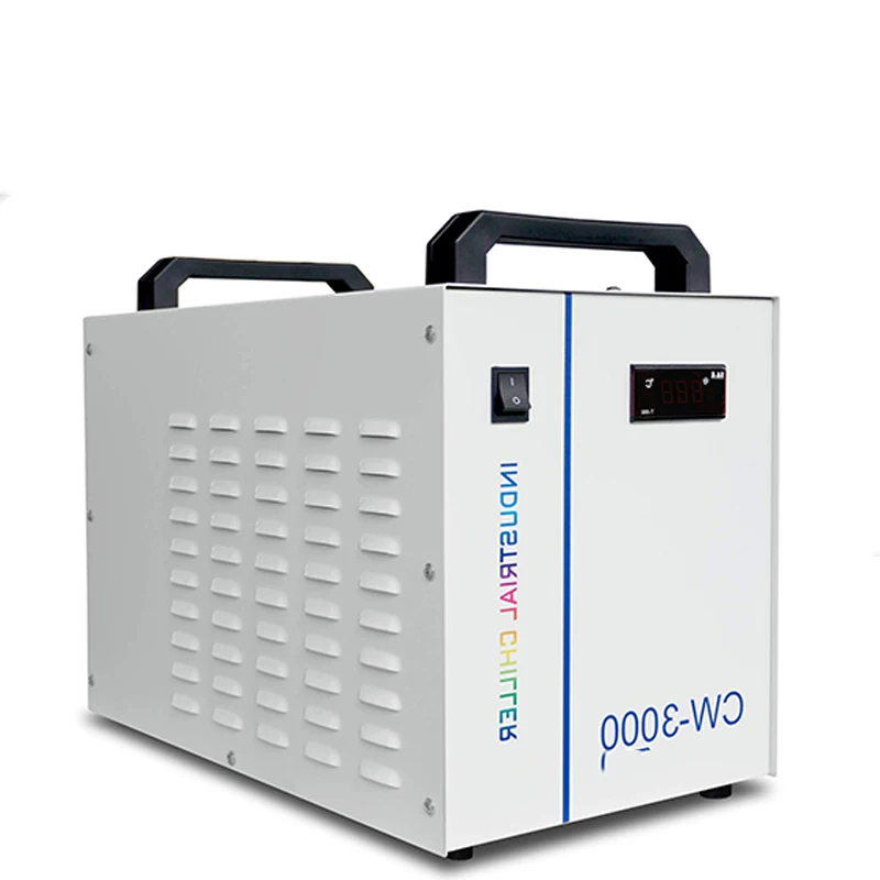 

220V/50W Chiller Water Pump Circulating Water Tank Laser Mold Cutting Chiller CW-3000TG Heat-Dissipating Chiller