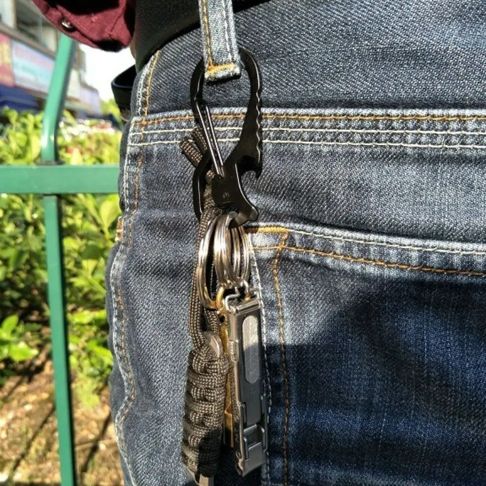 Multifunctional Carabiner Bottle Opener Hex Driver Mountaineering Buckle Screwdriver Stainless Steel carabiner clips,carabiner belt clip,keychain carabiner,keychain tool