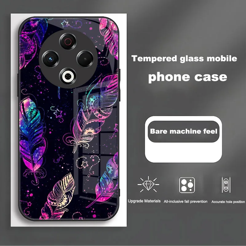 Luxury Shockproof Bumper Case with Tempered Glass for Tecno Spark 30 Series