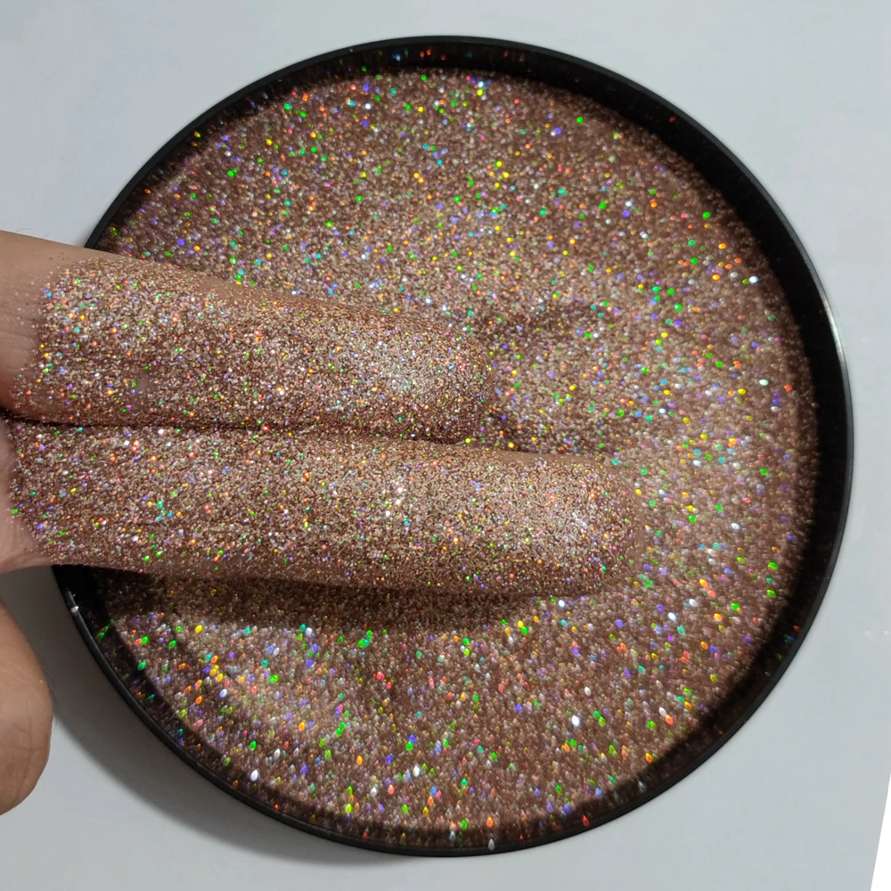 nail powder 27Color 10g/bag Laser Nails Glitter Chrome Nail Powder Diamond Rainbow Linear Glitter Gel Polish Holographic Shimmer Pigment