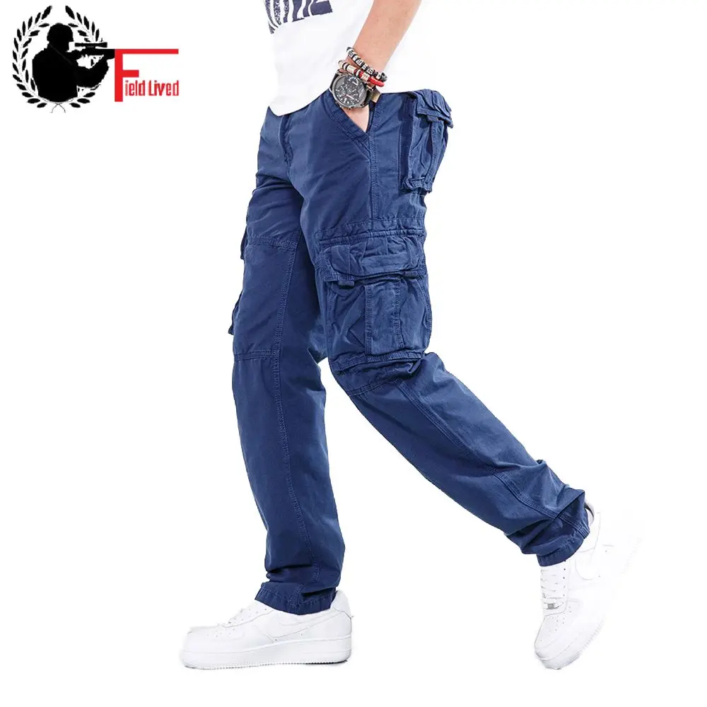 Casual Pants Male Straight Trousers 